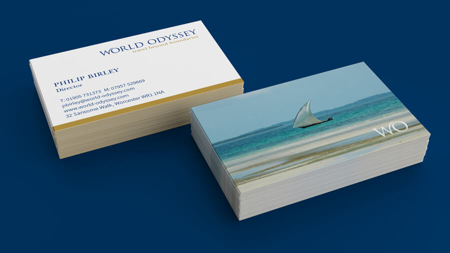 World Odyssey business cards 1