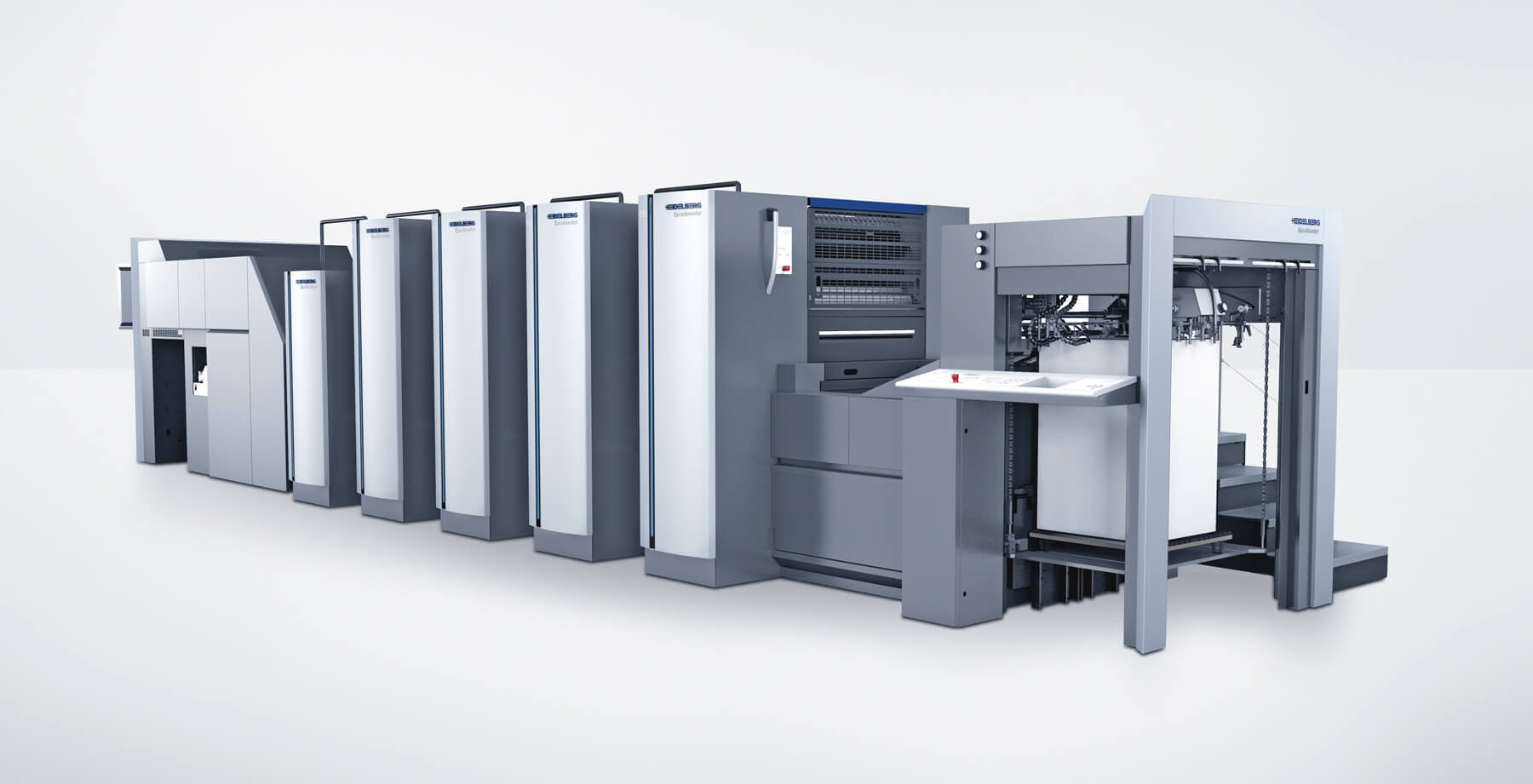 The Heidelberg CX-75 Lithographic Press