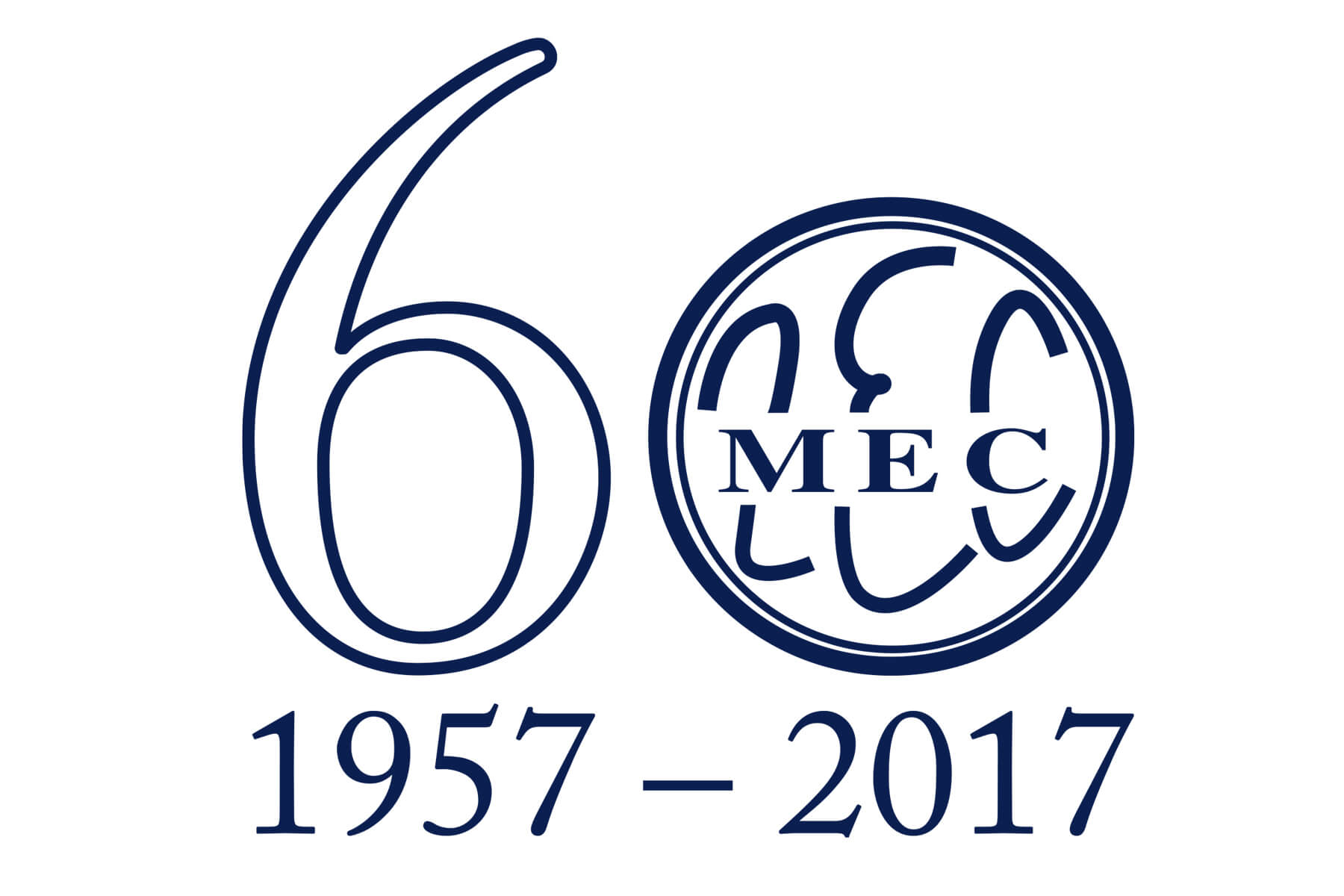 Middle East Centre 60th Anniversary Logo