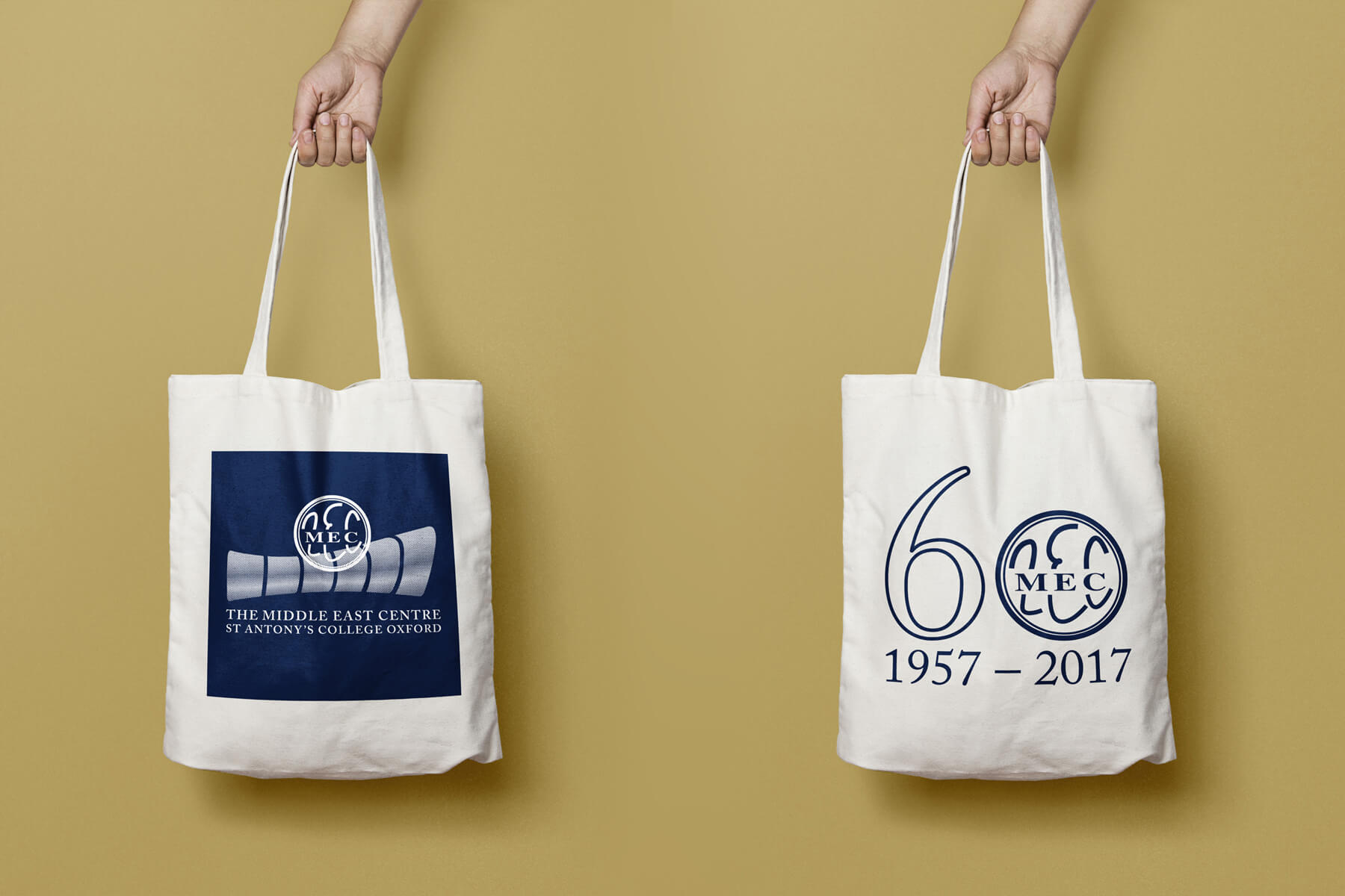 Middle East Centre Tote Bags