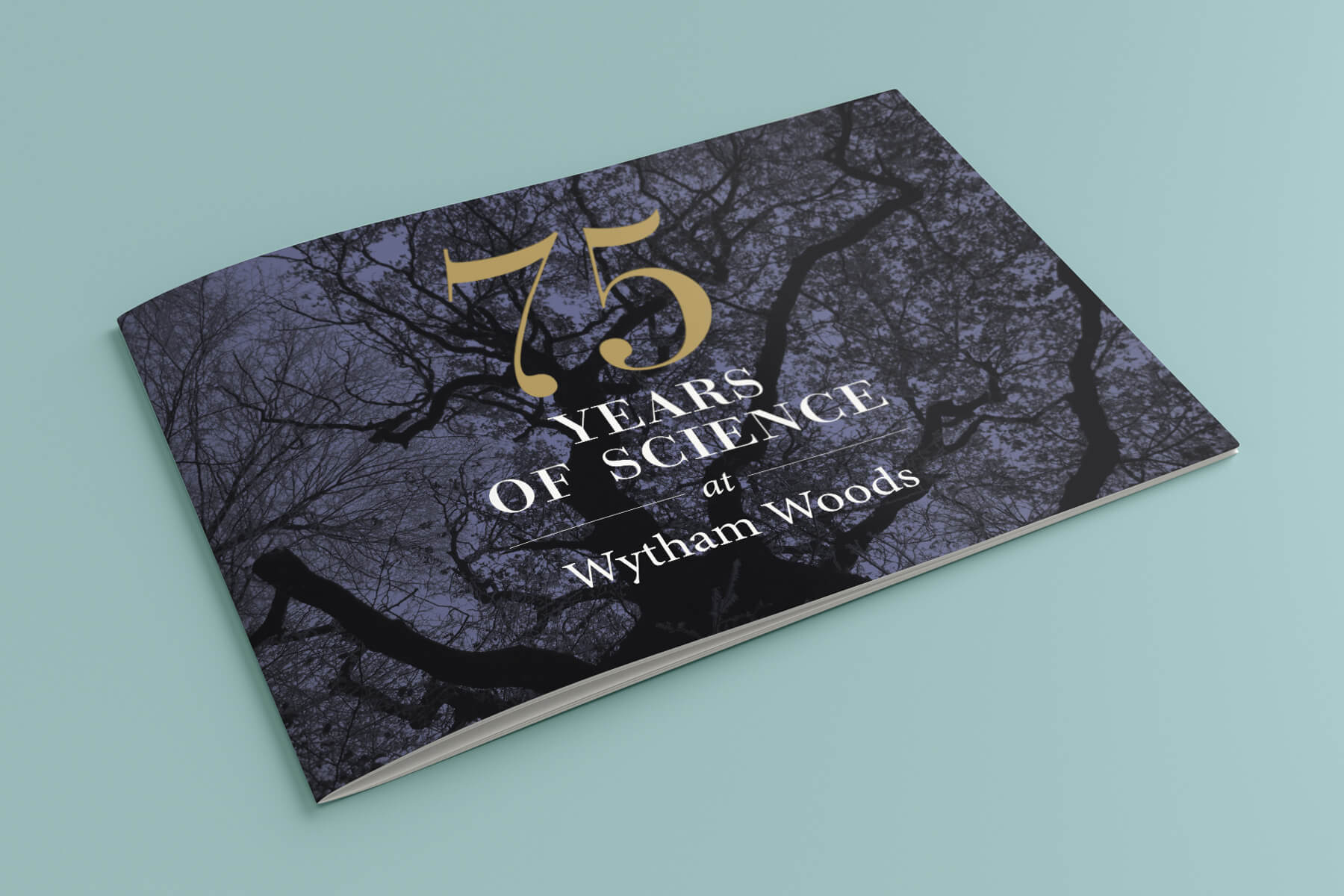 Wytham Woods 75th anniversary brochure